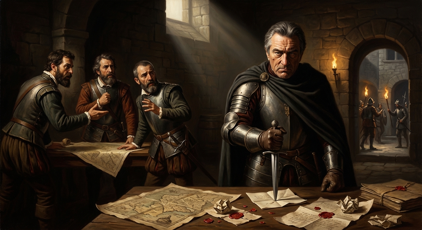 De Niro masterpiece in Caravaggio style