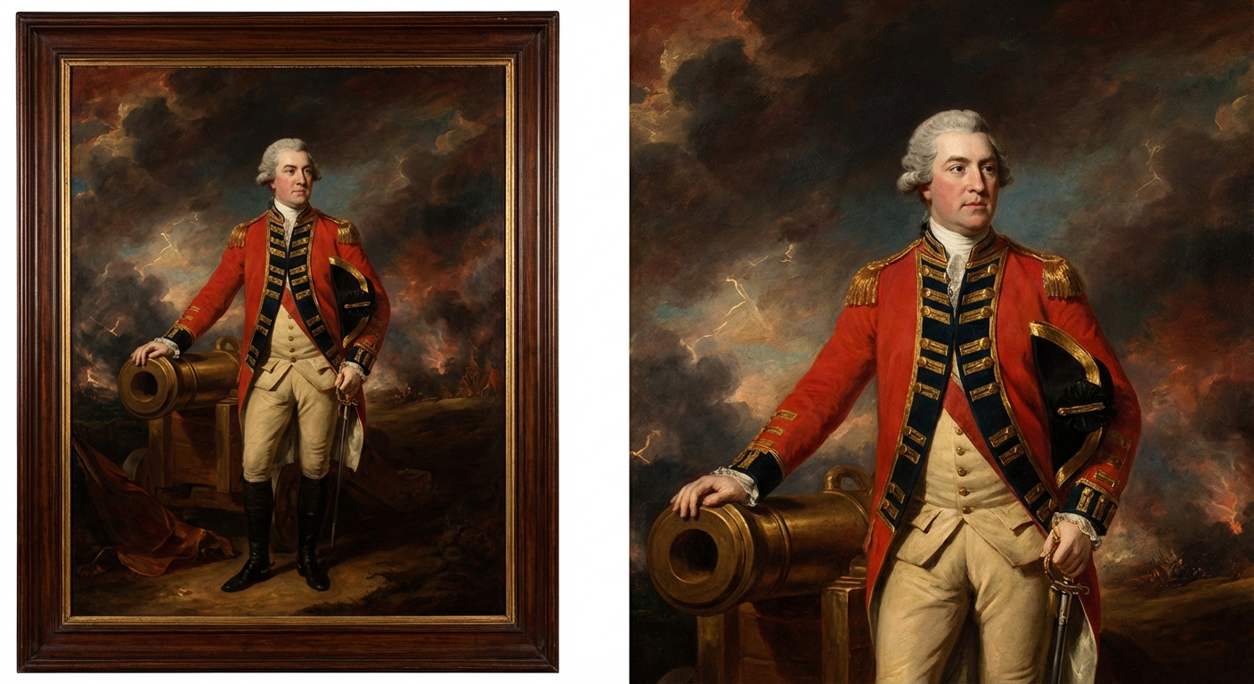 Portrait in reynolds style