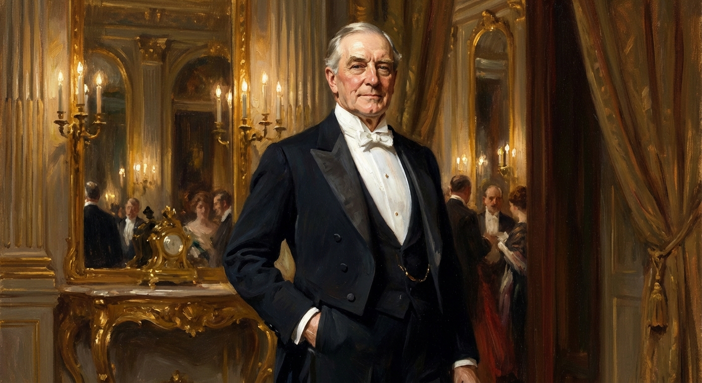 Portrait in sargent style