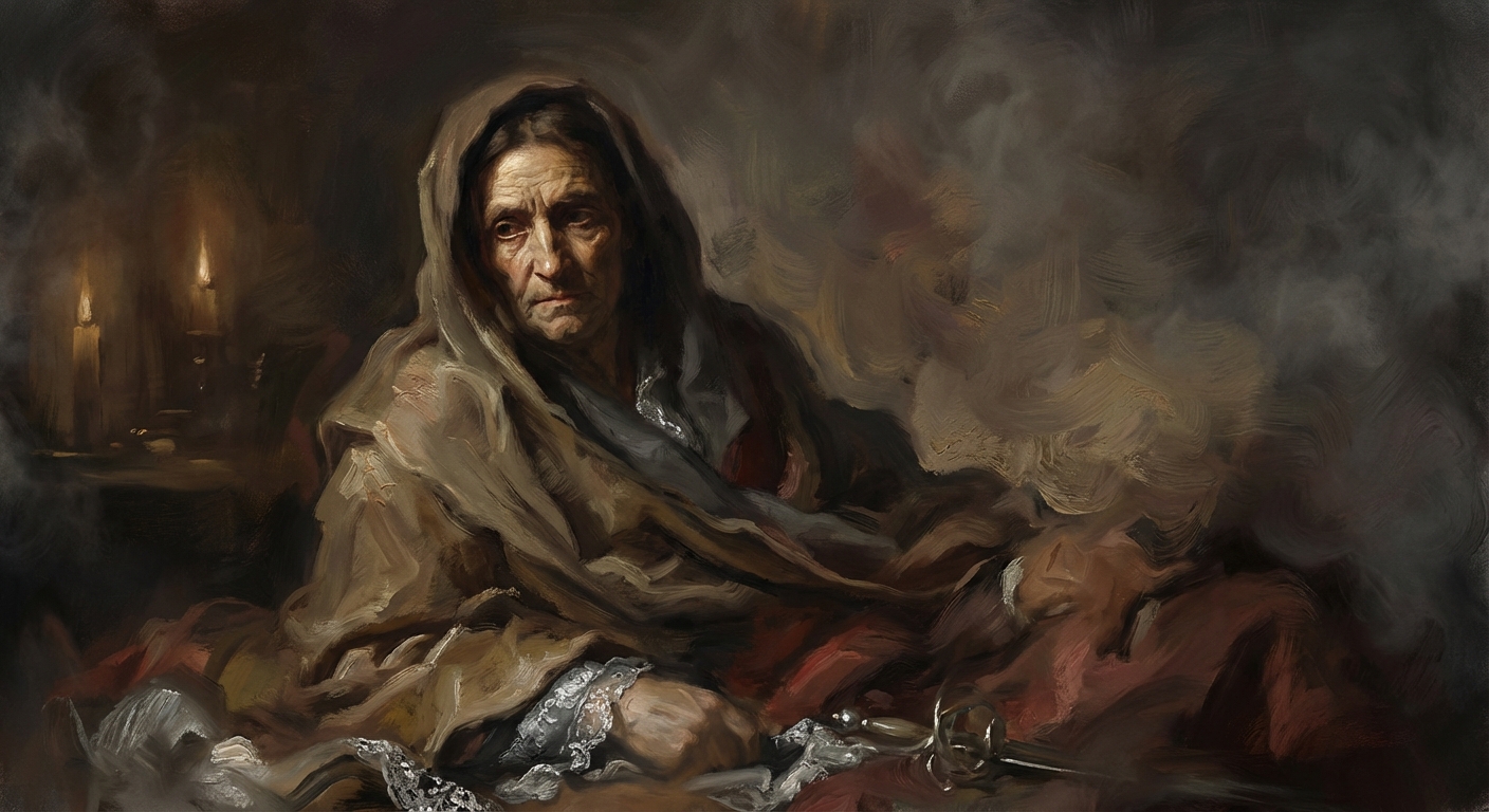 Portrait in velazquez style